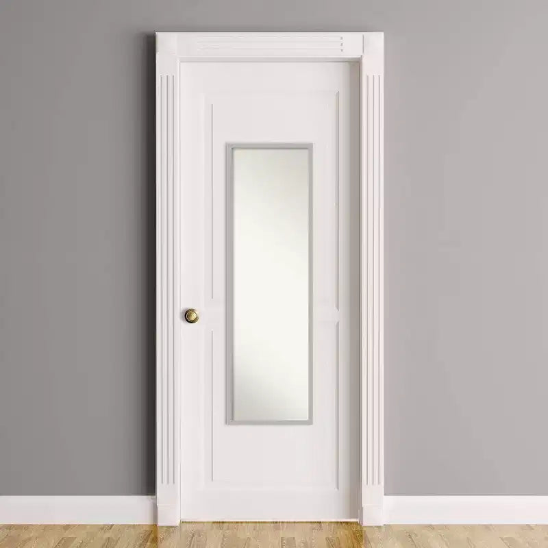 Specchio a figura intera da porta e parete Chrome, singolo, 38x125,7 cm