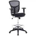 Articulate Drafting Chair Black - Modway