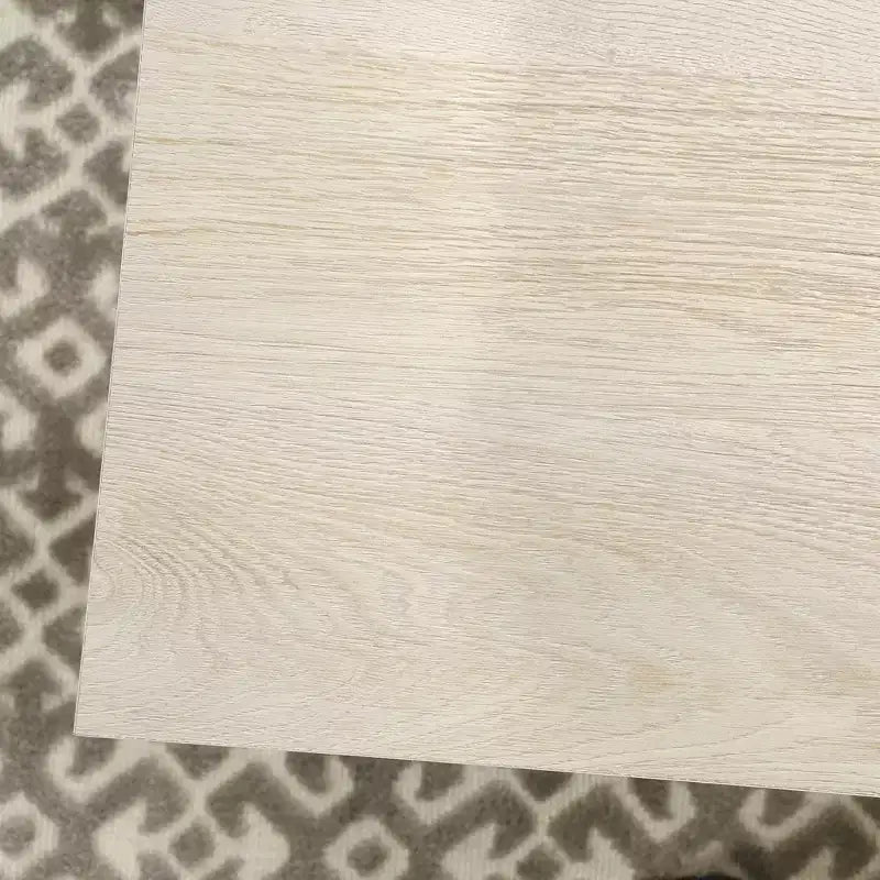 Scrivania direzionale a cavalletto con 4 cassetti – Castagno gessato / Rovere vintage – 1 persona