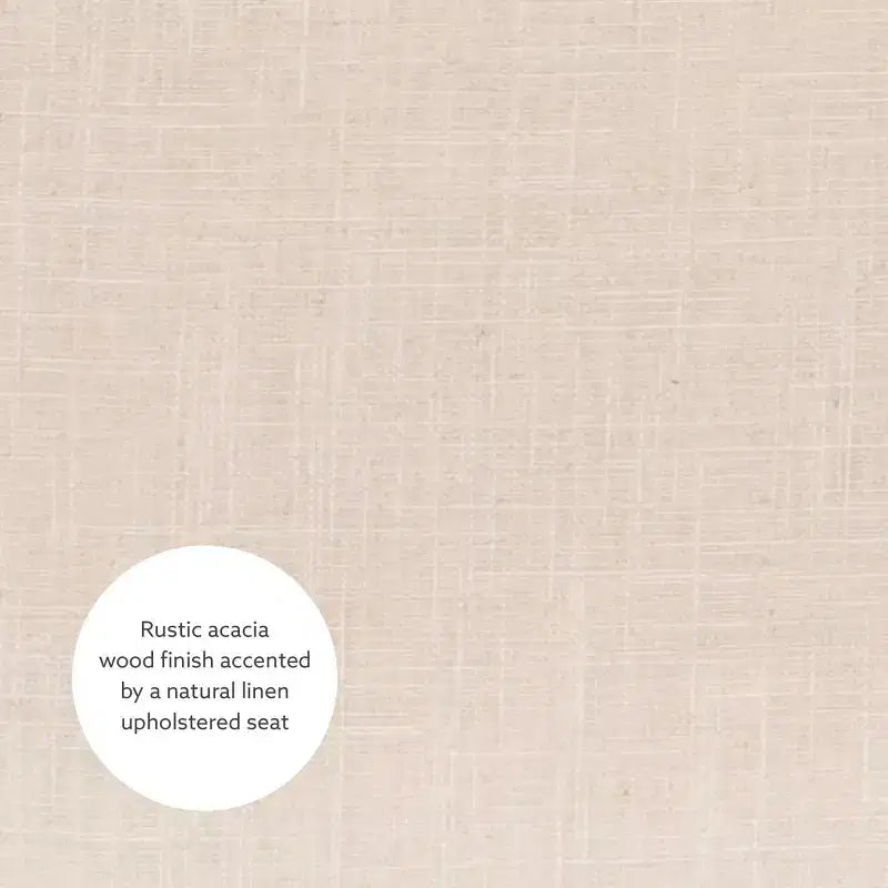 Sgabello da bancone senza schienale, imbottito, beige/grigio/marrone/naturale, 1 posto