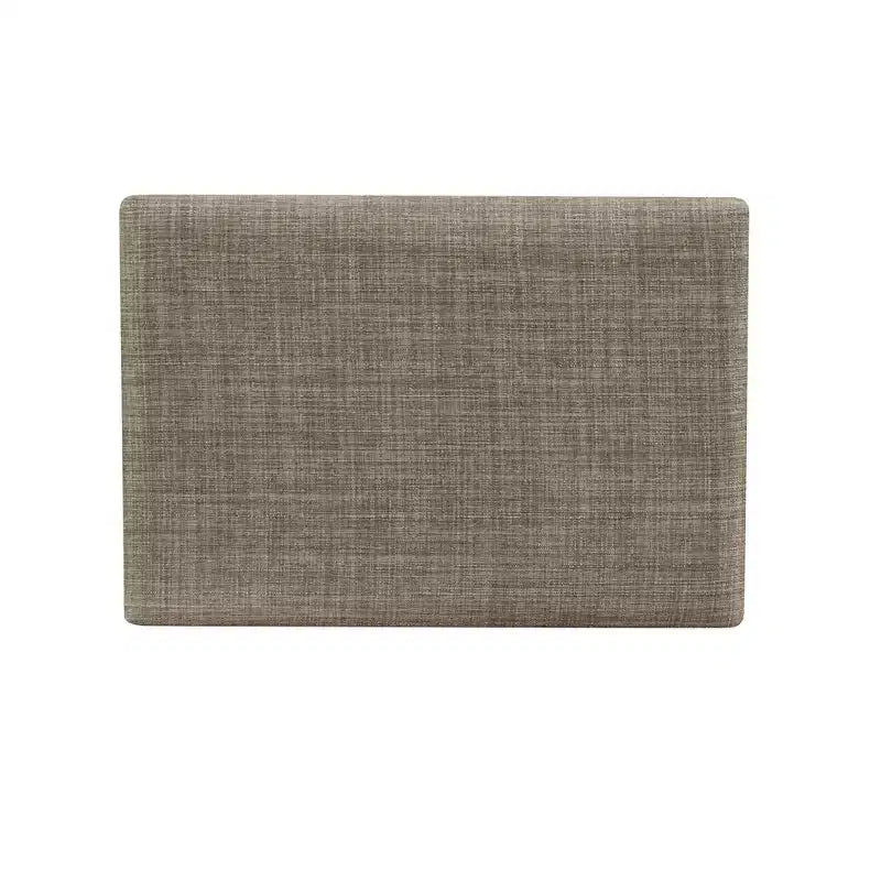Sgabello da bancone senza schienale, imbottito, beige/grigio/marrone/naturale, 1 posto
