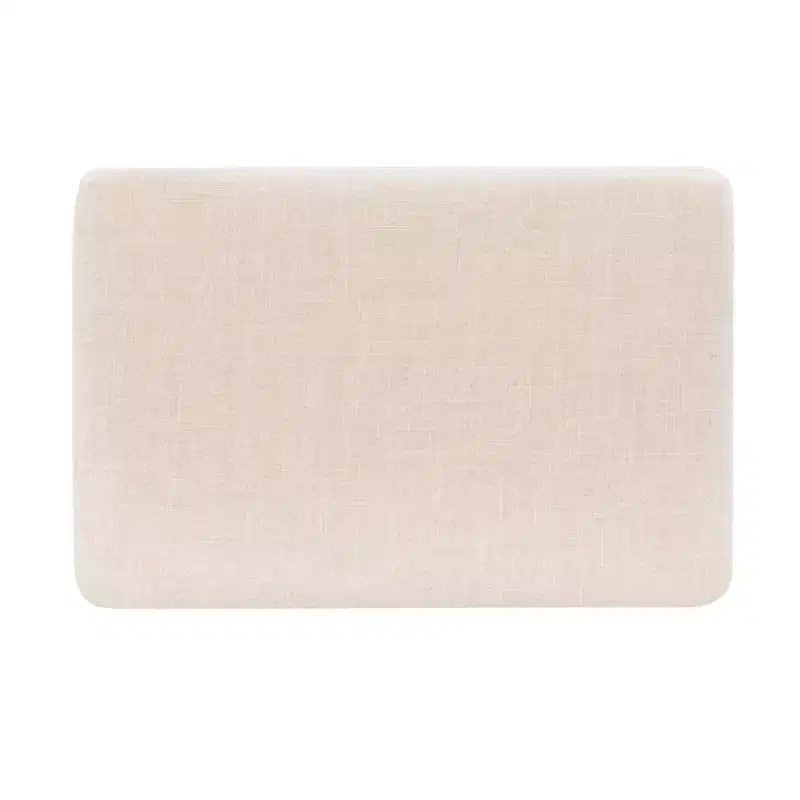 Sgabello da bancone senza schienale, imbottito, beige/grigio/marrone/naturale, 1 posto