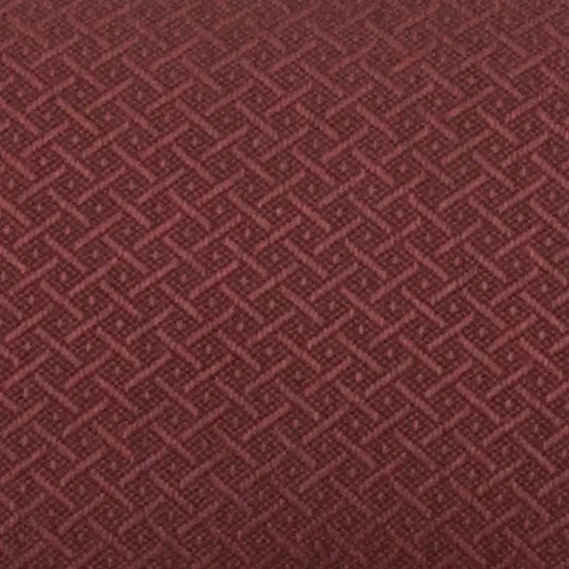 Sedia pieghevole in metallo imbottita in tessuto fantasia nero/marrone/bordeaux, set da 2