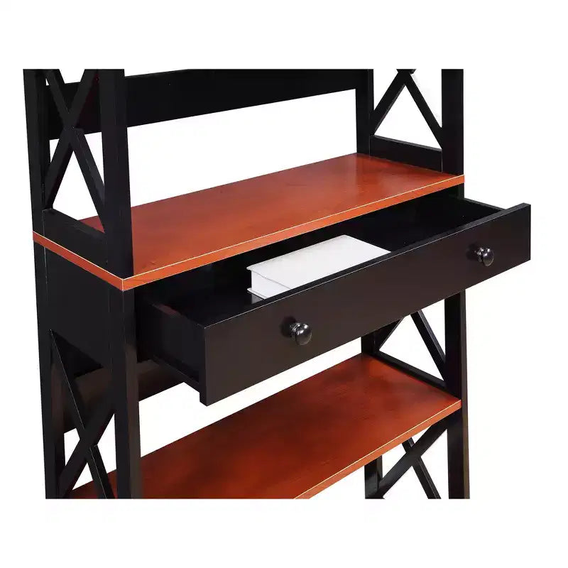 59,75 Libreria a 5 ripiani con cassetto Breighton Home Xavier
