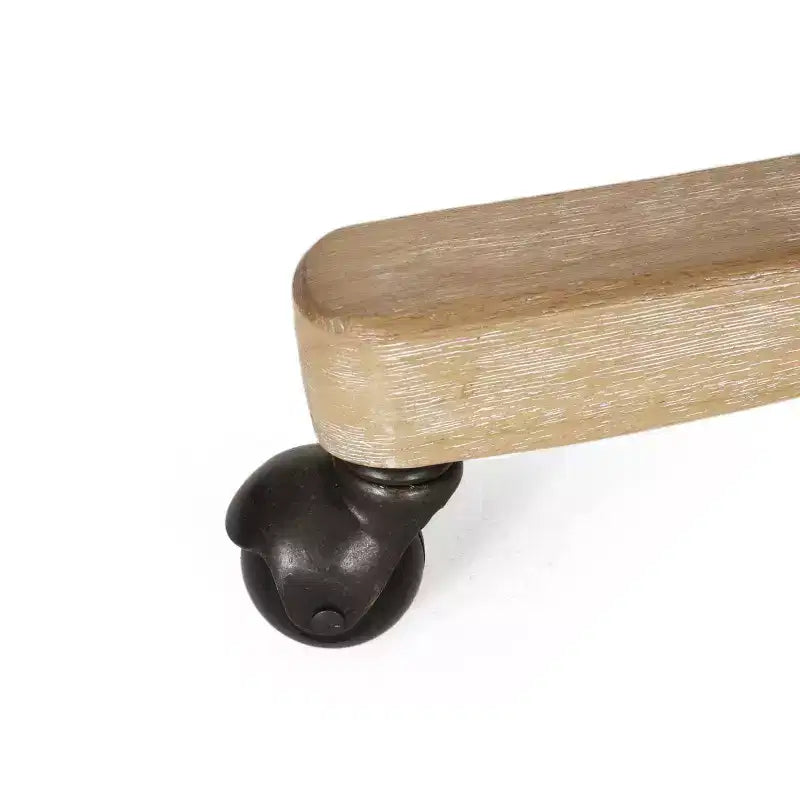 Sedia da ufficio girevole senza braccioli imbottita beige, 1 posto