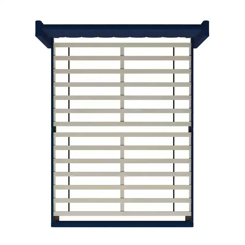 Letto a piattaforma imbottito in velluto – Smeraldo / Grigio / Blu scuro, Matrimoniale / Queen / King, 1 persona