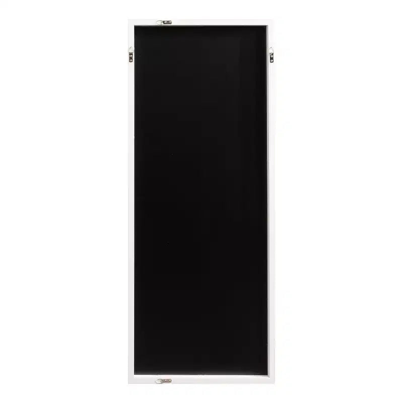 Specchio da parete rettangolare a riquadri bianco/nero - Singolo