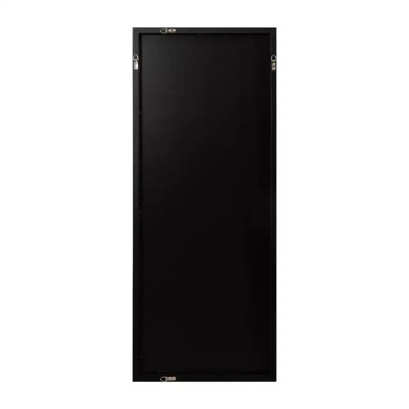 Specchio da parete rettangolare a riquadri bianco/nero - Singolo
